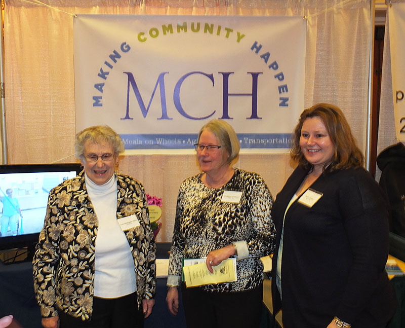 Methodist Conference Home: Lois Stackpole-Alley, Kathleen Arabasz and Katie Tarbox.