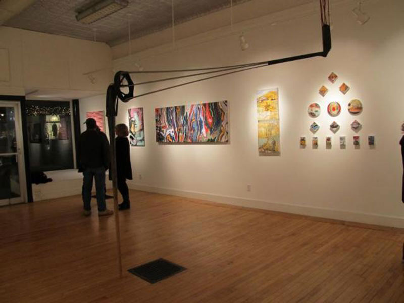 Check out all of the new artist receptions happening Friday night. (Photo by Kay Stephens)