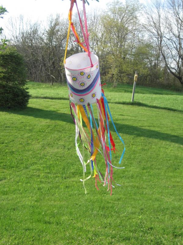 Come make a windcatcher with Julie at the Library this Saturday.
Photograph by Julie Turkevich windcatcher