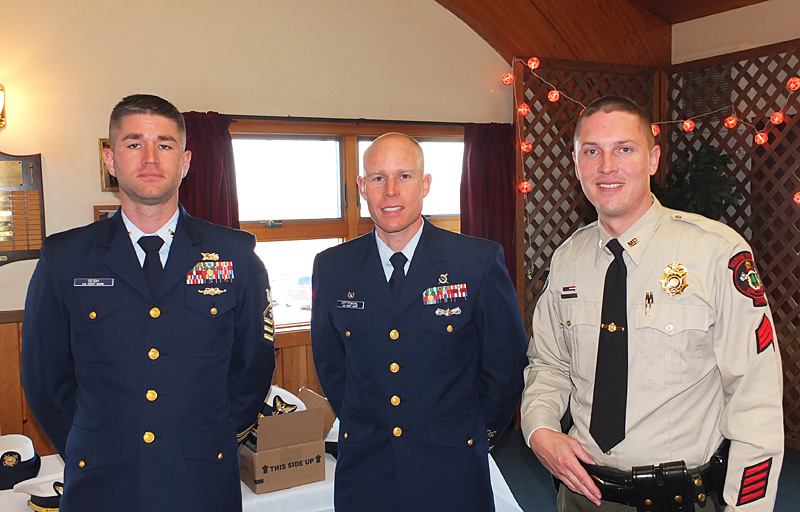 Carter Seigh, Justin Uyttewaal and Matt Talbot