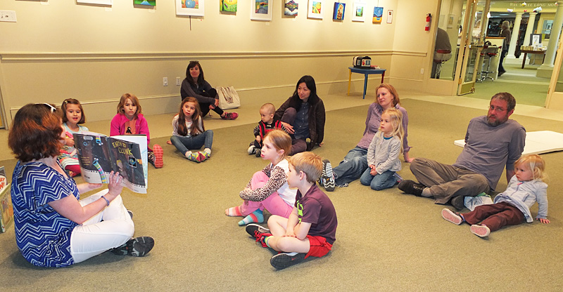 The Children’s Reading Circle at the Camden Public Library