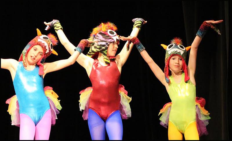 Monsters under the bed. Part of Act II from the Land of Nod presented by Rockport Dance Conservatory.