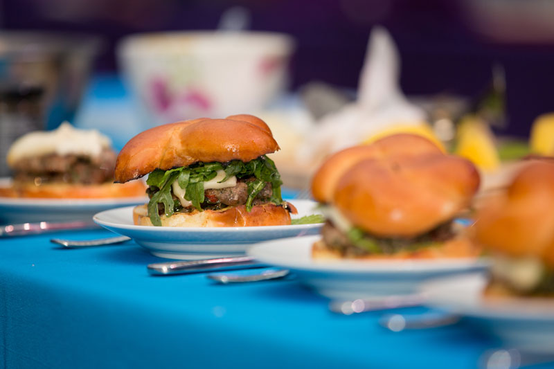 The winning recipe: Lamb Burgers. (Photo courtesy 5iveLeaf Photography)