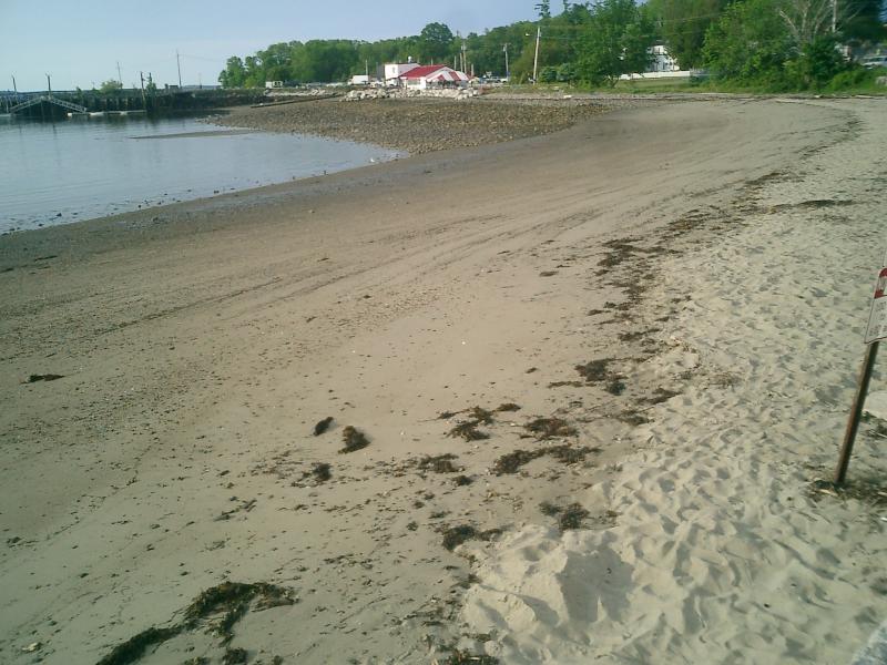 Lincolnville Beach looking pretty good at 6:30 on a Monday morning.
Photo by Diane O’Brien beach