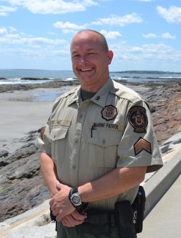 Maine Marine Patrol Officer Sgt. Tom Hale. (Maine Marine Patrol photo)