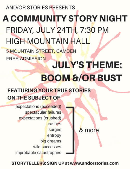 Friday night at High Mountain Hall.