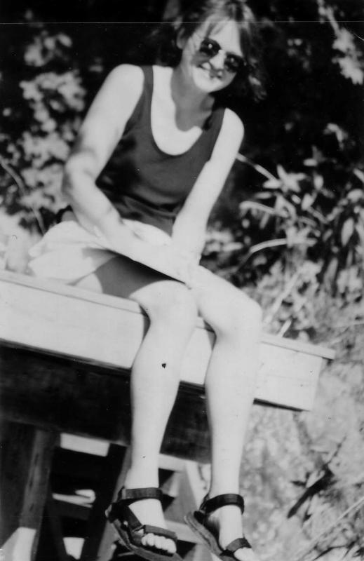 Margaret Page lived on the Trap.
Photo by Diane O’Brien margaret