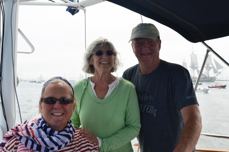 Sarah Ruef-Lindquist, Andrea Itkin and Ben Ellison. Viva la France!(Photo by Lynda Clancy)