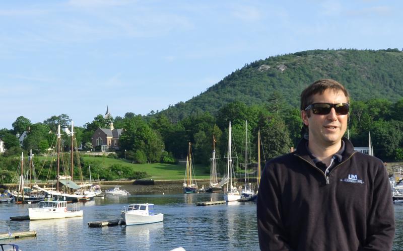 Drew Lyman will be running operations at Lyman Morse Boatbuilding at Wayfarer. (Photo by Lynda Clancy)