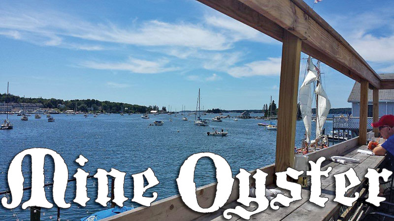 Mine Oyster is located right on the water with spectacular views. Mine Oyster View from Deck