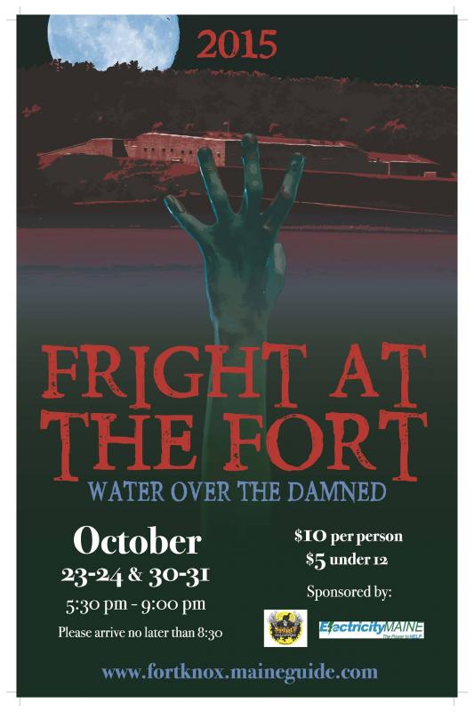 Fright at the Fort is all water under the damned at this point. (Poster courtesy Fright At The Fort)