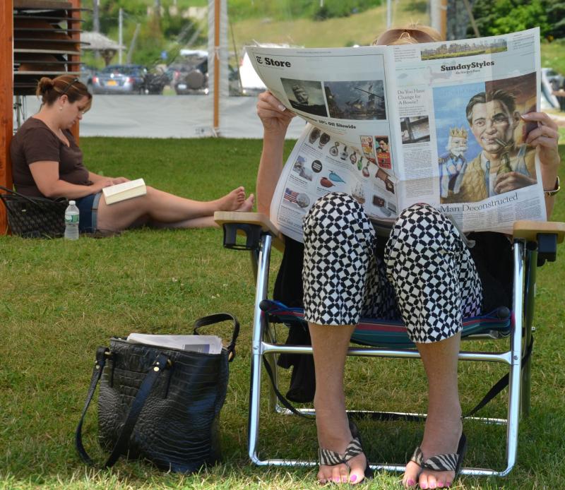 A lazy afternoon in Rockport. (Photo by Lynda Clancy)