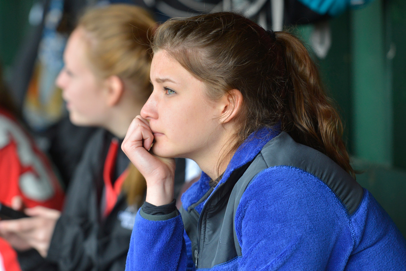 Whether she is watching or participating, Hilary Merrifield is in the game. (Photo by Ron Hawkes)