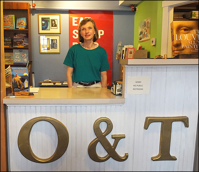 Elaine Knight and husband, Rick, own and operate Owl and Turtle at 33 Bay View Street.