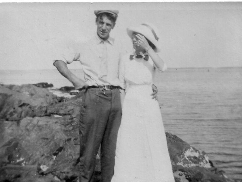 Herbert Heal and Fannie Eugley at the time of their marriage. They had six children.
Photo Courtesy of Lincolnville Historical Society herbert and fannie heal