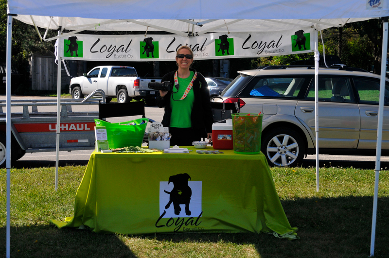 The vendors at the event were knowledgeable people about dogs. How to train them, how to care for them, what to feed them. A lot of information was available. (Photo by Ron Hawkes)