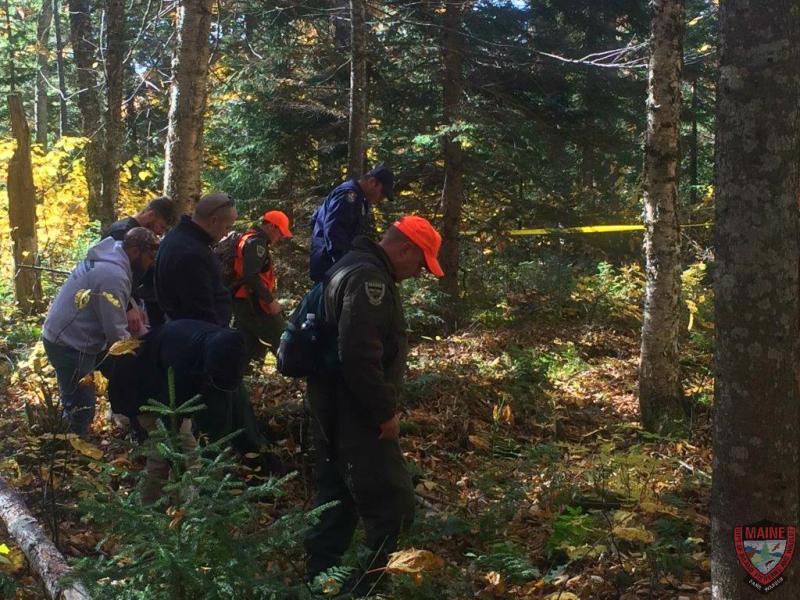 Maine Warden Service search resource efforts.