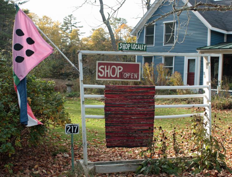 Sleep Hollow Rag Rugs is located at 217 Beach Road in Lincolnville.