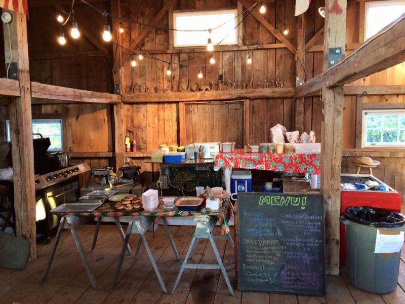 The Salty Soup Kitchen has moved from their temporary home in a barn to oyster River Winery in Warren for their pop up Mexican Night dinners. (Photo courtesy Salty Soup Kitchen)