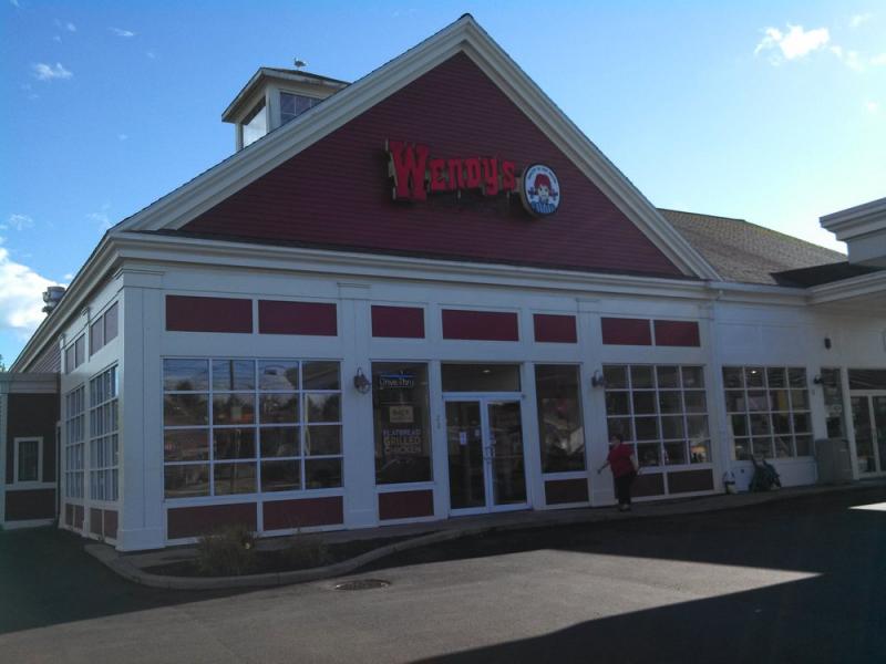 Wendy’s fast food restaurant is no longer open in Belfast. (Photo courtesy of Yelp)