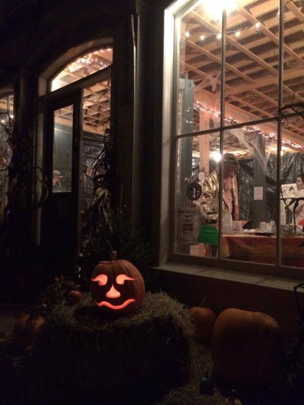 The Center General Store was the focal point for Lincolnville Center’s Halloween festivities.
Photo courtesy of Lincolnville General Store store