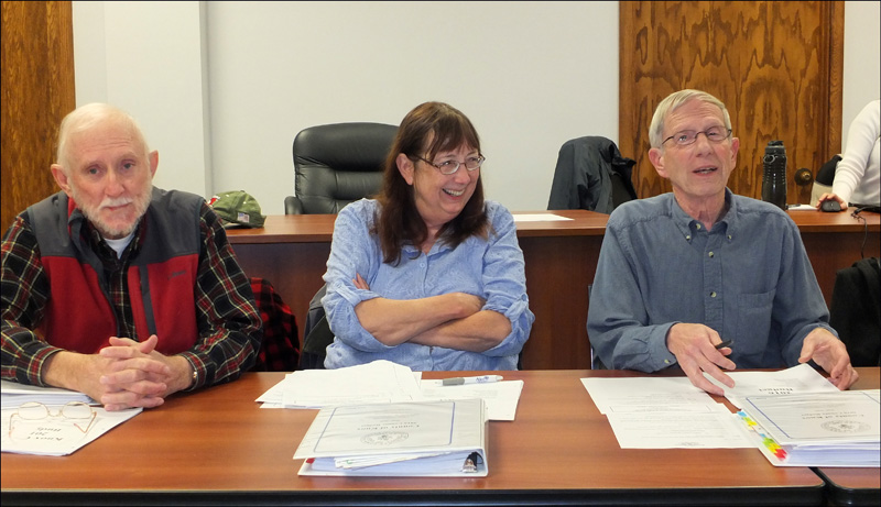 Knox County Commissioners Richard L. Parent, Jr., Carol L. Maines, and Roger A. Moody