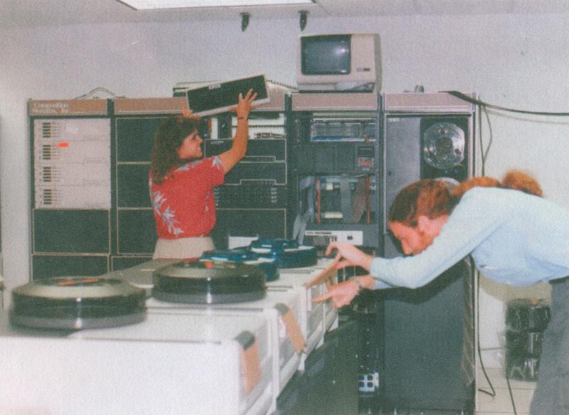 Back in the early days, in Connecticut.