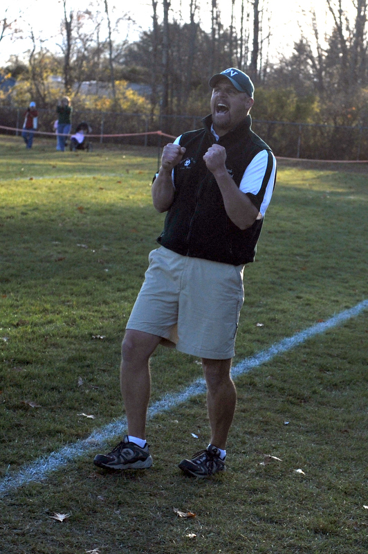 The many expressions of Coach Townsend. (Photo by Ron Hawkes)