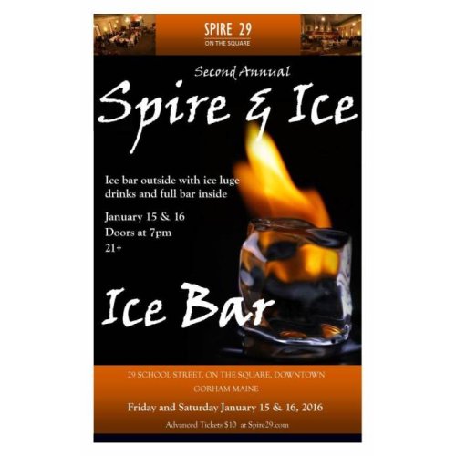 Spire & Ice Ice Bar for a killer road trip this weekend.