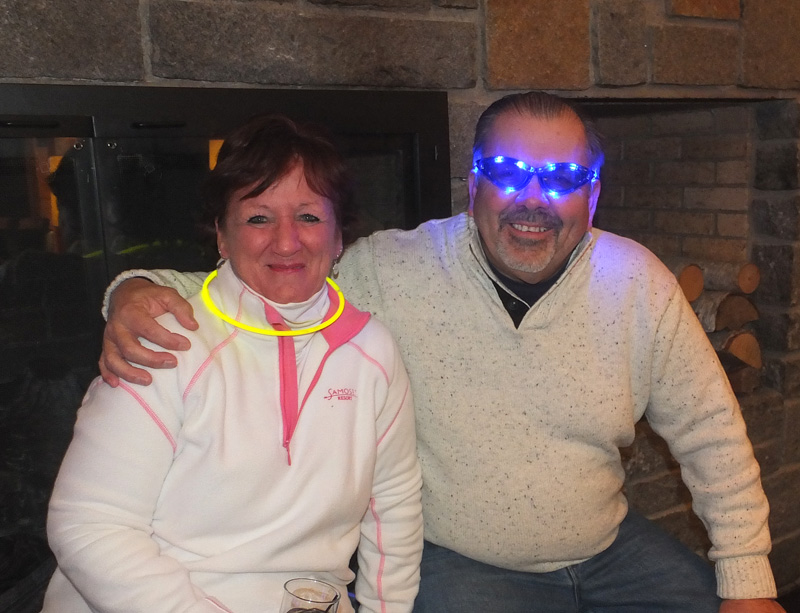 Nancy and Hutch Gagnon came to celebrate Nancy’s Birthday.