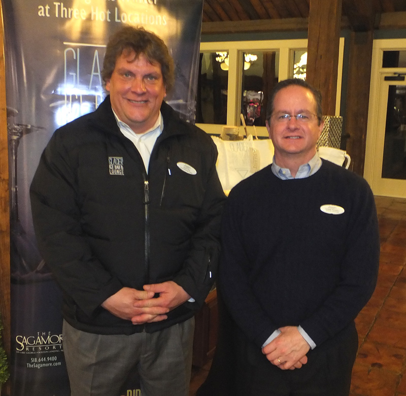 Samoset’s F&B Director David Day and General Manager Connie Russel