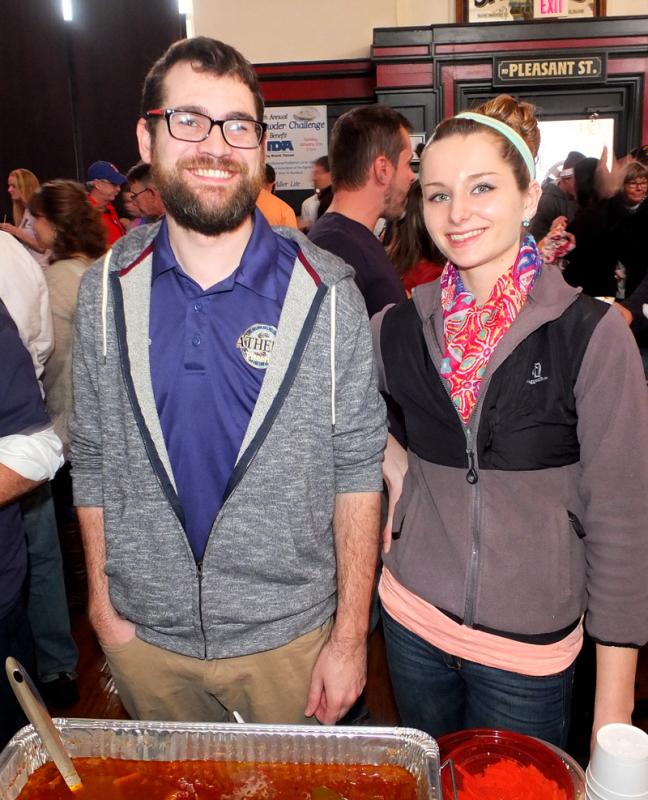 Athena Pizzeria: Jeremy Finnemore, Ashley Hooper