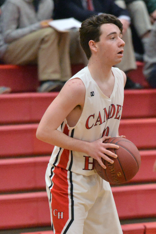 Camden’s Gavin Boyd looking to set something up from the corner. (Photo by Ron Hawkes)