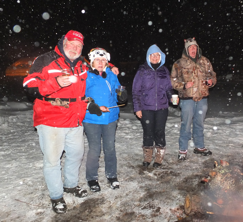 Henry Willey, Sharlene Willey, Kathy McHugh and Jim McHugh. (Photo by Chris Wolf)