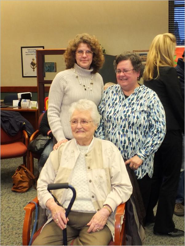 A Camden native, Donna Perry poses with her daughter, Michelle Uptown, and her mother, Irene Eaton.