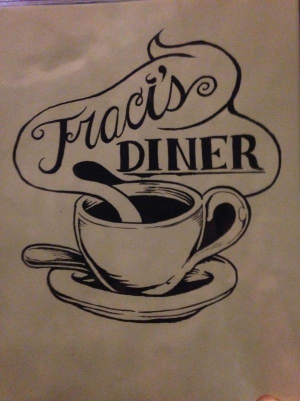 Isaac Wright designed the cover of Traci’s Diner menu. (Photo courtesy Isaac Wright)