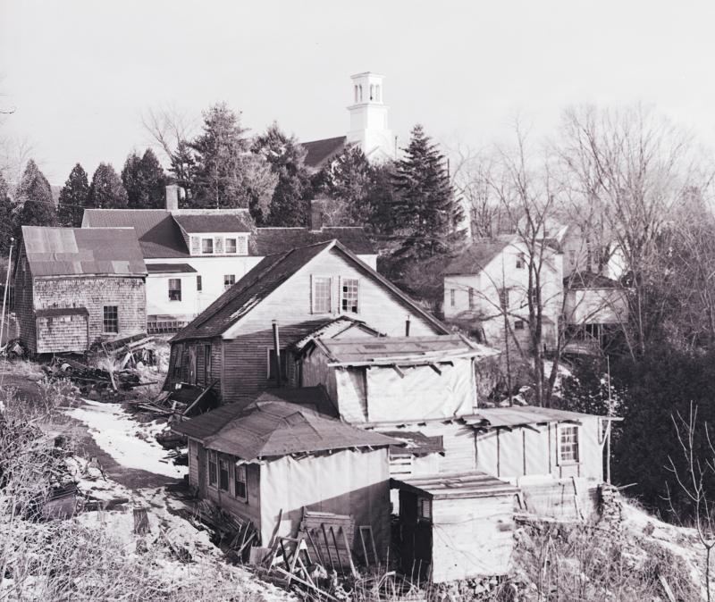 Rockport Village, sometime in the 1930s-1940s. (Photo by Carroll Thayer Berry)