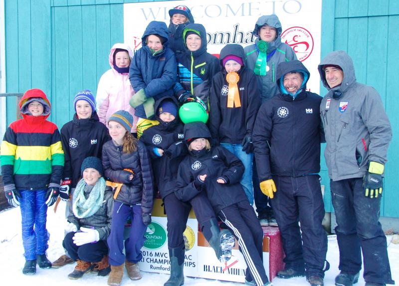 Camden Snow Bowl middle school skiing from the two-day Middle School Class A championships at Camden Snow Bowl and Black Mountain. (Photos Courtesy of Lisbeth Whitney, Lisa Brott, Steve Frampton, Landon Fake and Carrie Levine)