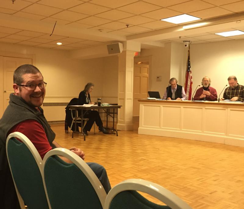 Ben Blackmon has been hired as the town’s fulltime library director, per unanimous approval of the Rockport Select Board. (Photo by Lynda Clancy)