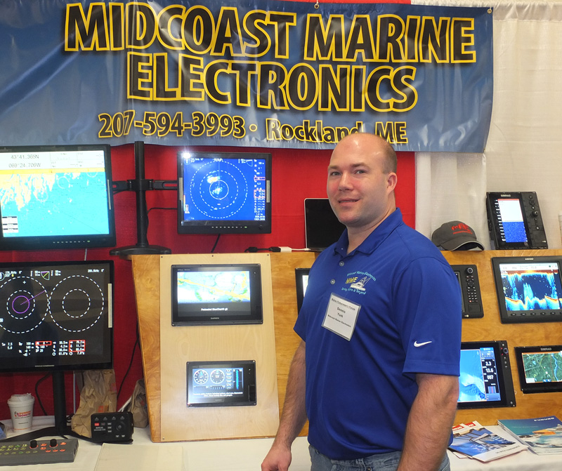 Dennis York of Midcoast Marine Electronics.