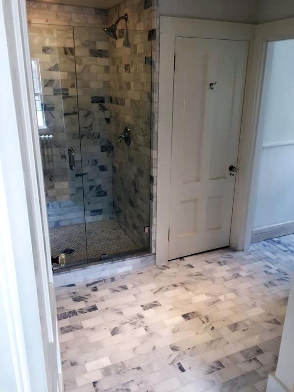 One of Norton Stone & Tile’s bathrooms. Courtesy of Joe Norton bathroom