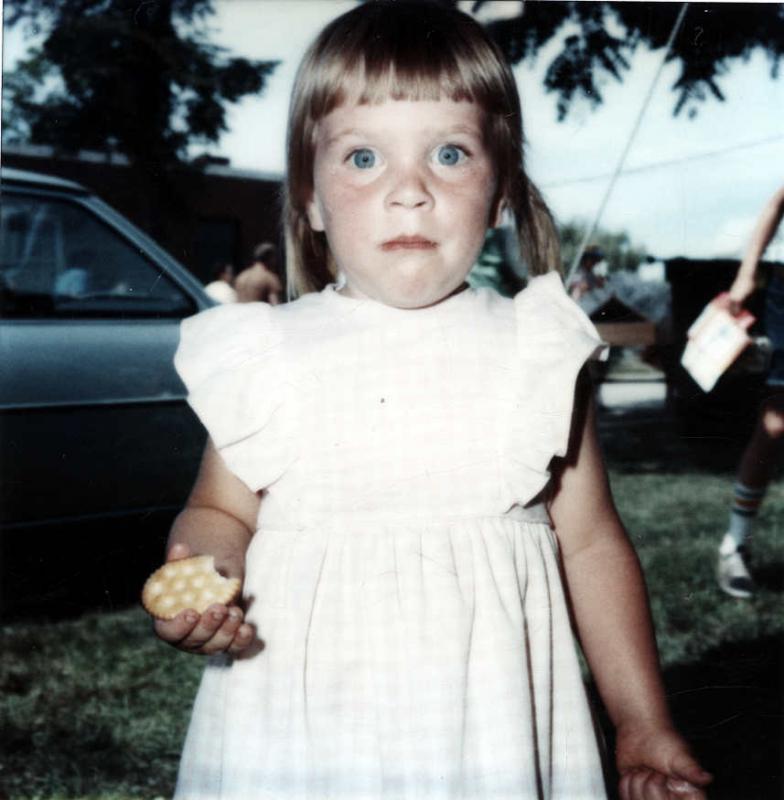 Girl With Cracker