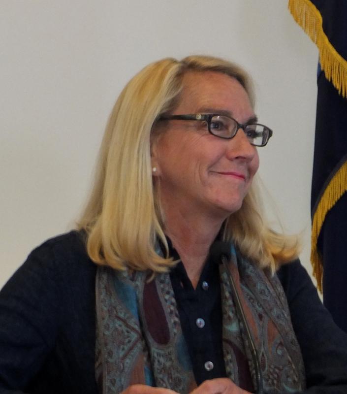 Rocklaqnd Mayor Louise MacLellan-Ruf