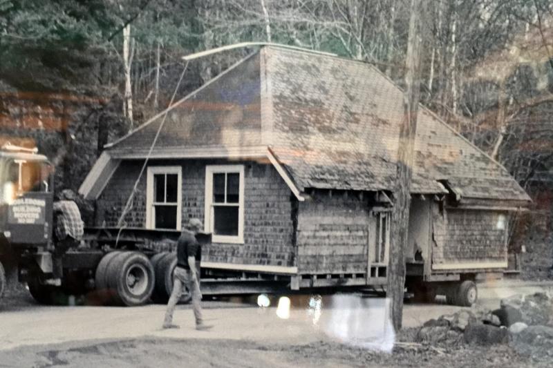 The Carriage House Restaurant was named for a carriage house that housed nurses at St. Andrews Hospital. The top floor of it was moved and placed above the first floor of the restaurant.
