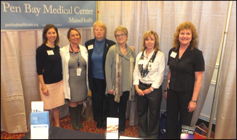 Pen Bay Healthcare: Leane Dinofrio, Janna Tobin, Dott Freeman, Sherrie Gagne, Kathleen Hastings and Anna Dugal