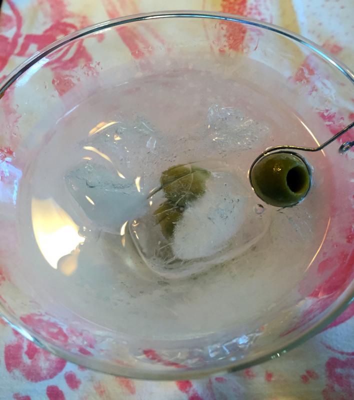 I like to think a martini is healthy. SUZI THAYER/Boothbay Register