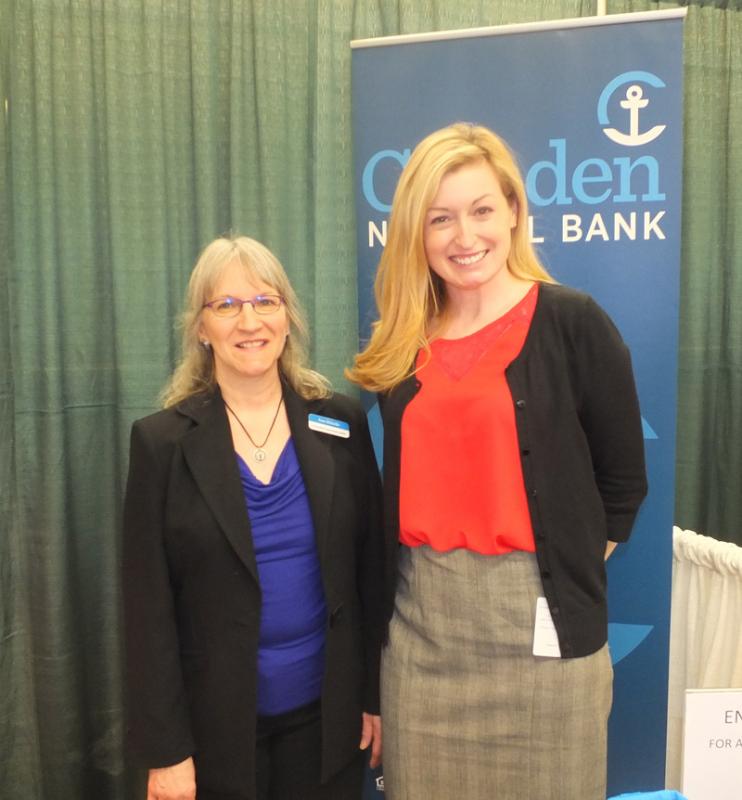 Ann Brindle and Jody Landrith, of Camden National Bank