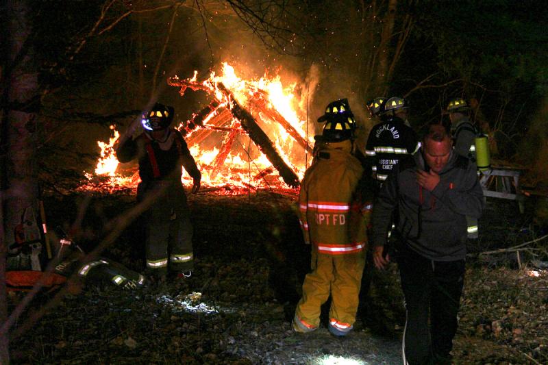 (Courtesy Rockland Fire Department/by Alan Athearn)