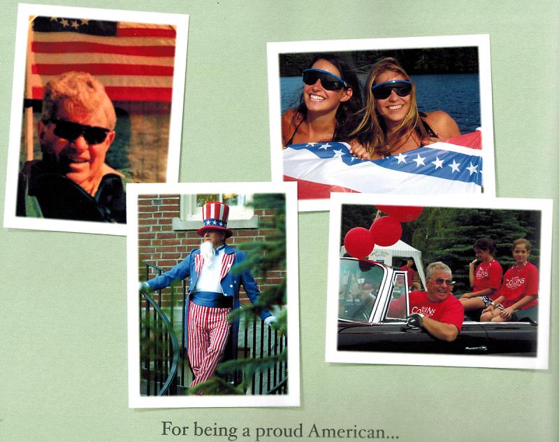 A page from a photo album created by Parker Laite’s granddaughter, Lindsey Urquia.