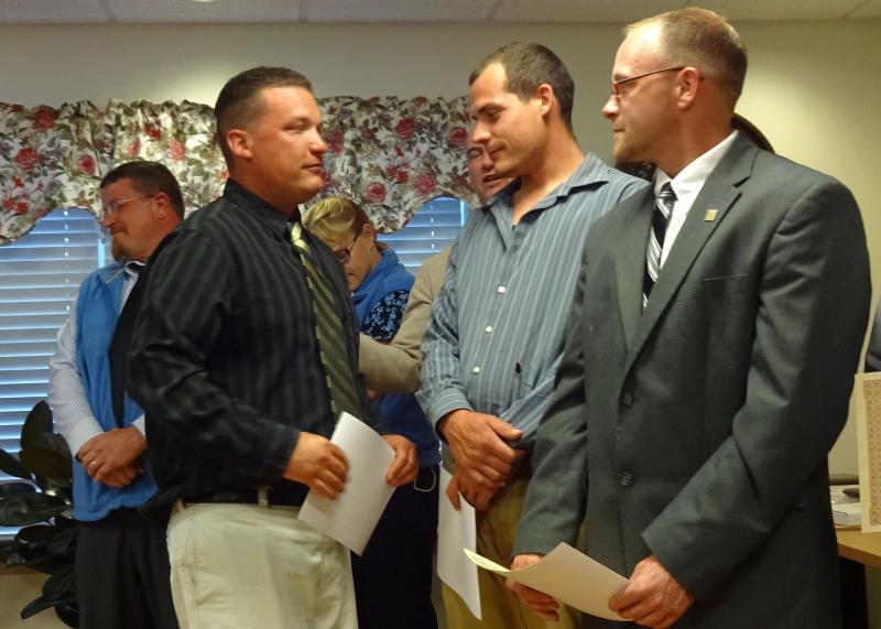 Ceremony for first STRIVE Northern New England graduating class. (Photo by Erica Thoms)